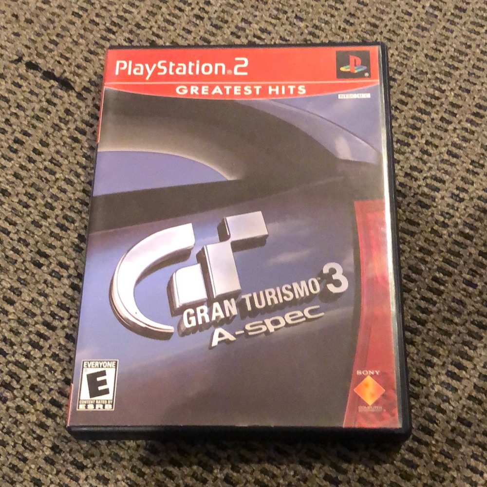 PS2 Gran Turismo 3 A-Spec Greatest Hits